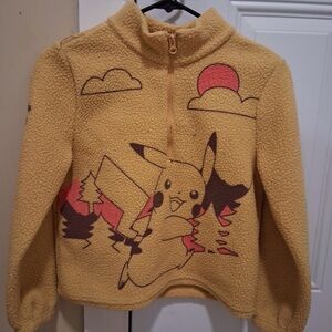 Kids Pokémon Fleece Pullover ft. Pikachu. NWOT